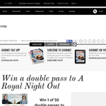 Win 1 of 50 double passes to 'A Royal Night Out'!