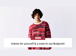 Win 1 of 50 Double Passes to see Budjerah