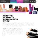 Win 1 of 50 Maybelline 'Fit Me' foundation sticks!