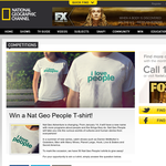 Win 1 of 50 National Geographic 'I Love People' T-shirts!