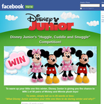 Win 1 of 50 pairs of Mickey & Minnie plush toys! - The Walt Disney Company