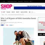 Win 1 of 50 pairs of UGG Australia classic boots!