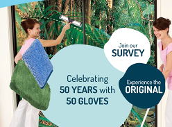 Win 1 of 50 Premium Kitchen or Outdoor Cleaning Gloves Worth $65