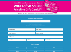 Win 1 of 50 Priceline Giftcards