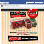 Win 1 of 50 'PureBred' bread bins! - PureBred