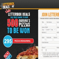 Win 1 of 500 Domino's Pizzas