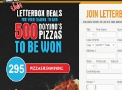 Win 1 of 500 Domino's Pizzas