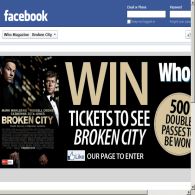 Win 1 of 500 double tickets to Broken City
