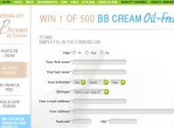 Win 1 of 500 Garnier BB creams!