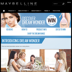 Win 1 of 500 Maybelline 'Dream Wonder' foundations!