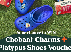 Win 1 of 500 Platypus Shoes Crocs Voucher & Chobani Kids Charm