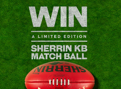 Win 1 of 55 Limited Edition Jameson X Sherrin KB Match Balls