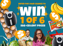 Win 1 of 6 Air Fryers and a $100 Grocery Voucher