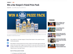 Win 1 of 6 Bar Keeper’s Friend Prize Packs
