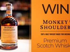 Win 1 of 6 Bottles of Monkey Shoulder Whiskey