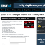 Win 1 of 6 double passes to see Queens of the Stone Age & Nine Inch Nails live!