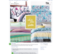 Win 1 of 6 dreamy quilt sets!