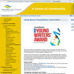Win 1 of 6 iPad Minis - Lionel Bowen Young Writers' Award 2014