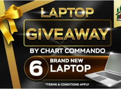 Win 1 of 6 Laptops