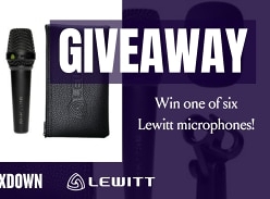 Win 1 of 6 Lewitt Microphones