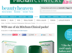 Win 1 of 6 Mitchum Clinical packs!