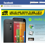 Win 1 of 6 Motorola Moto G smartphones!