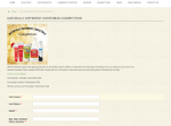 Win 1 of 6 Natralus goodies packs!