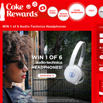 Win 1 of 6 pairs of Audio-Technica headphones!
