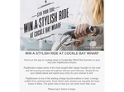 Win 1 of 6 Papillionaire bicycles!