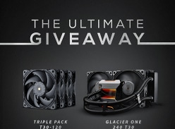 Win 1 of 6 Phanteks Prizes (Glacier One T30 240mm AIO or 3x Pack T-30 120mm Fans)