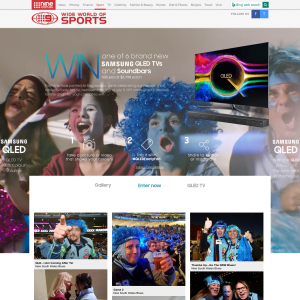 Win 1 of 6 Samsung QLED tv and soundbars