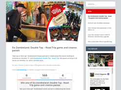 Win 1 of 6 Zombieland: Double Tap - Road Trip Game & Double Pass Prize Packs