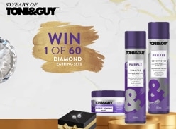 Win 1 of 60 Diamond Earring Sets