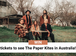 Win 1 of 60 Double Passes to see the Paper Kites