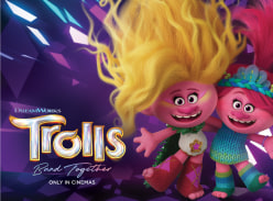 Win 1 of 60 Family Passes to See Trolls Band Together