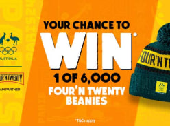 Win 1 of 6000 Four'N Twenty Branded Beanies