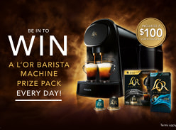 Win 1 of 61 L'OR Barista Coffee Machines
