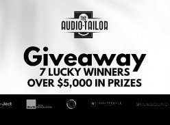 Win 1 of 7 Audio Prizes