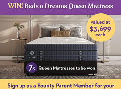 Win 1 of 7 Beds n Dreams Queen Mattresses