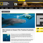 Win 1 of 7 double passes to the 'Ocean Film Festival Australia 2014'!
