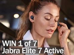 Win 1 of 7 Jabra Elite 7 Active ANC True Wireless in-Ear Headphones