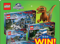 Win 1 of 7 Jurassic World Toy Prize Packs