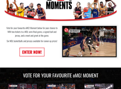 Win 1 of 7 NBL Prize Packs