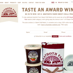 Win 1 of 8 'Anathoth Farm' Sweet Chilli prize packs!
