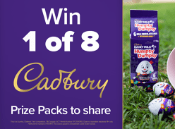 Win 1 of 8 Cadbury Easter Prize Packs
