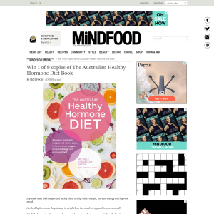 Win 1 of 8 copies of The Australian Healthy Hormone Diet Book
