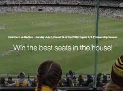 Win 1 of 8 Double Passes to MCG