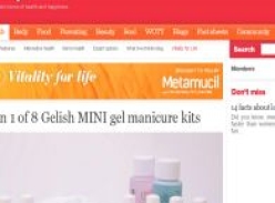 Win 1 of 8 Gelish mini gel manicure kits!