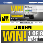 Win 1 of 8 GoPro Cameras