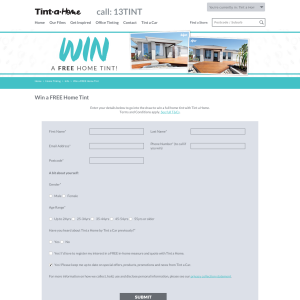 Win 1 of 8 Home Window Tint Installations